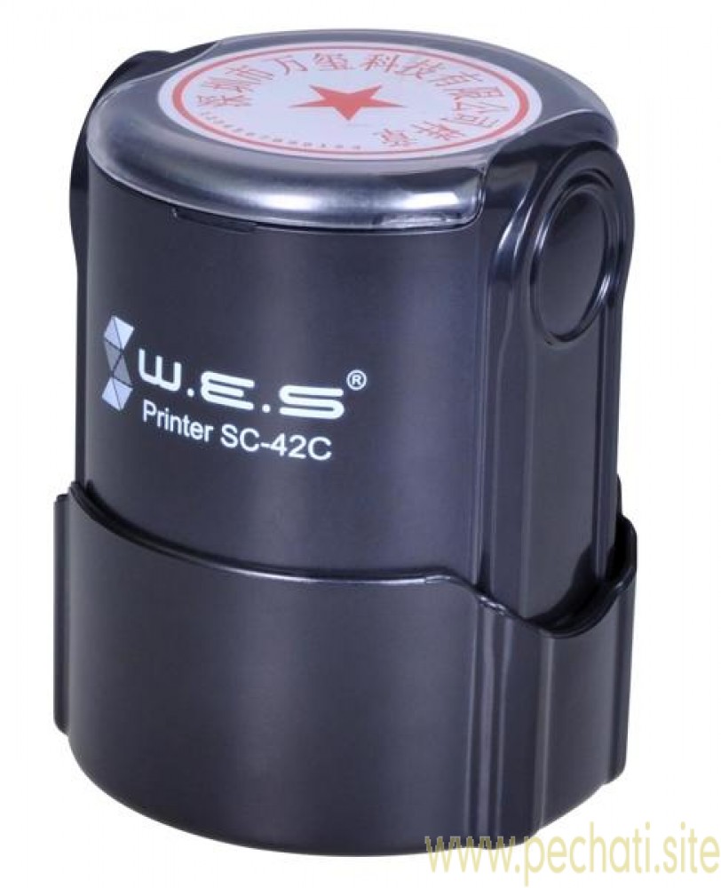 WES SC-42C (d-40 mm) Автоматическая оснастка для печати.