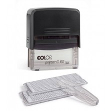 Printer 60 Set-F* (37x76mm) - Штамп самонаборный.
